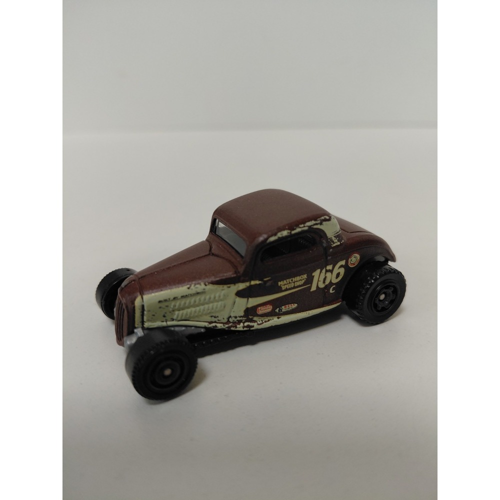 2020 Matchbox #16 '33 Ford Coupe BROWN | MATCHBOX SPEED SHOP Loose
